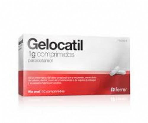 GELOCATIL 1 g COMPRIMIDOS,10 comprimidos